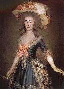 Francisco Goya Countess-Duchess of Benavente oil painting artist